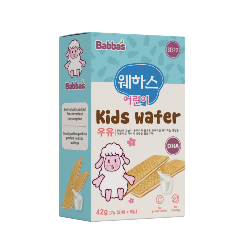 Bánh xốp Babba's - vị sữa